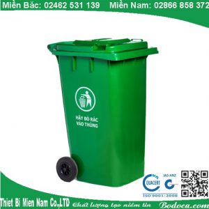Thùng rác nhựa nhập khẩu 240L